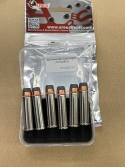 ปลอกกระสุนปืนลูกโม่ Ares Smith & Weson 686 กระสุนเคลื่อนที่เร็ว