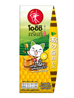 8854698002059 น้ำชาเขียวญี่ปุ่น ตรา โออิชิกรีนที รสน้ำผึ้งผสมมะนาว 180 มล.