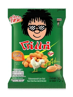 8852023665382 โก๋แก่ รสไก่ 75ก.