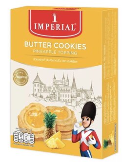 8850332251715 อิมพีเรียล บัตเตอร์คุกกี้ สับปะรดทอปปิ้ง 100g