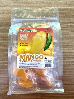 8857127014326 กรีนวิลล์ เยลลี่มะม่วง 300 กรัม