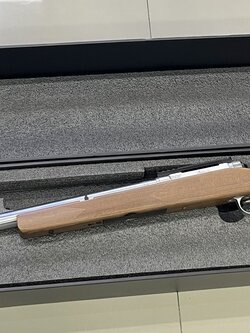 Sniper EMG / APS Barrett Fieldcraft Air Cocking Silver / Wood