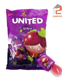 8852047240039 ขนมเยลลี่คาราจีแนนผสมบุกและน้ำองุ่น 10%