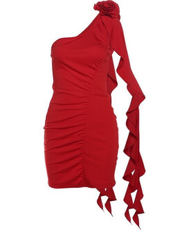 เดรสแดง กุหลาบ เซ็กซี่ CN2600