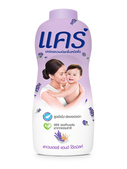 8850006938867 380g แป้งแคร์เด็ก ลาเวนเดอร์/ม่วง