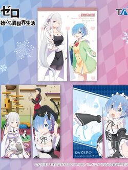ผ้าม่านลายเรมจากอะนิเมะรีซีโร่[Re:Zero Noren Second Edition -Design Curtain- Ver.Rem]
