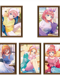 กรอบรูป อิจิกะ&นิโนะ&โยทสึบะ -เจ้าสาวผมเป็นแฝดห้า[The Quintessential Quintuplets -Frame Stand- Ichika&Nino&Yotsuba]