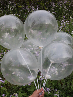 เซทลูกโป่ง สีใส รหัส PT287