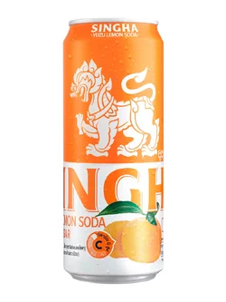 8850999018508 สิงห์ ส้มยูสุ โซดา 330ml.