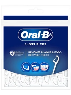 4987176117618 ออรัลบี ไหมขัดฟัน แบบก้าน 75ชิ้น