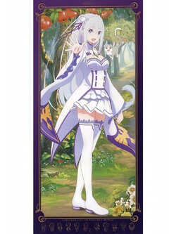 ผ้างานจับฉลากลาย เอมิเลีย จากรีซีโร่[Ichiban Kuji Re:ZERO Starting Life in Another World -Visual Cross- Emilia]