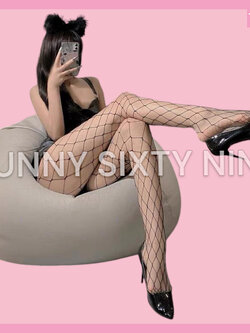 ถุงน่องตาข่าย สีดำ สีขาว ถุงน่องเซ็กซี่ พร้อมส่งในไทย