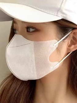 แมส Mask 3D สีดำ (10 ชิ้น) สินค้าพร้อมส่ง