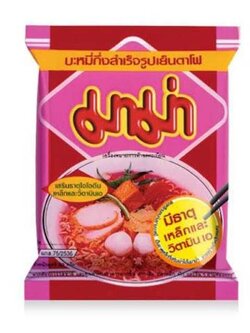 8850987101175 มาม่า รสเย็นตาโฟต้มยำหม้อไฟ 60ก. (ซอง) ชมพู