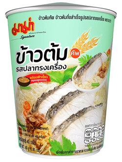 8851876005154 มาม่าข้าวต้มคัพรสปลาทรงเครื่อง 40ก.