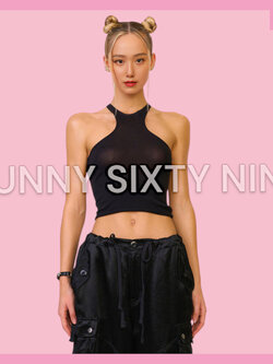 เสื้อครอป สไตล์สายฝอ รหัส CN2353