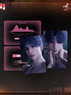 รวมออเดอร์【恋与深空】半透明侵占系列小卡套组 预售