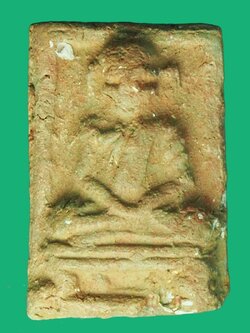 ขายแล้วA5763 พระพิมพ์จังหัน เนื้อดิน ไม่ทราบที่และปีสร้าง 9.1