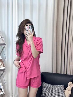 ชุดนอน แขนสั้น-ขาสั้น มีหลายแบบ พร้อมส่ง