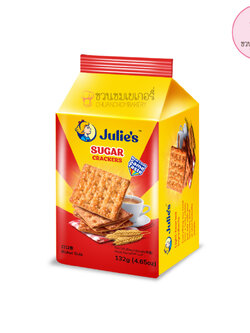 9556121026920 Julies ขนมปังกรอบเคลือบน้ำตาล 132g.