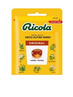 7610700922217 ริโคลา ออริจินอล เฮิร์บ ชูการ์ฟรี 17.5ก.