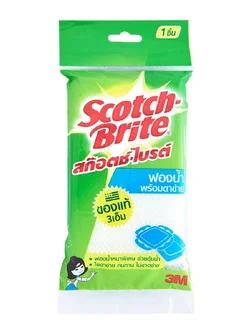 8850304015147 สก๊อตช์-ไบรต์ 3 เอ็ม ฟองน้ำตาข่าย