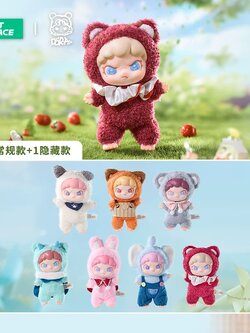 【TNTSPACE】DORA茸茸动物所系列搪胶毛绒新品