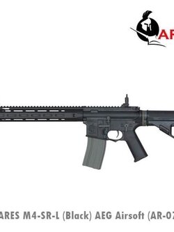 M4-SR-L (Black) AEG Airsoft - ARES