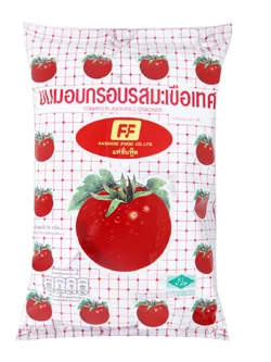 8850412374167 ขนมอบกรอบ รสมะเขือเทศ FF 58 กรัม
