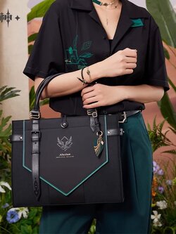 【原神官方】郁林与飞沙系列 艾尔海森印象托特包 Genshin