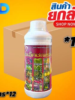 (ยกลัง12ขวด)เข้เอ็กซเพรส ธาตุอาหารรอง-อาหารเสริมพืช ขนาด1 ลิตร