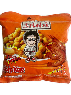 8852023665467 โก๋แก่ ถั่วลิสงอบกรอบ รสกุ้ง 35กรัม