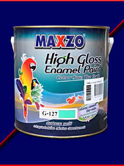 MAXZO HIGH GLOSS ENAMEL สีเคลือบเงา