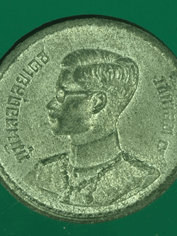 B2337 เหรียยกษาปณ์ในหลวงรัชกาลที่ 9 ราคาหน้าเหรียย 10 สตางค์ ปี 2493 เนื้อดีบุก 5