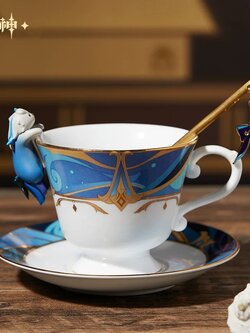 【原神官方】「谕告的潮音」那维莱特印象下午茶杯碟套装 Genshin