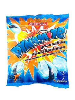 8850309014145 ไดนาไมท์ ลูกอมรสมินต์ 50 เม็ด