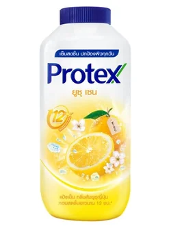 8850006943694 140g แป้งเย็นโพรเทคส์ ยูซุเซน/เหลือง