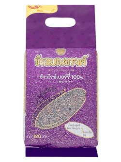 8851702198944 เบญจรงค์ ข้าวไรซ์เบอร์รี่ 100% 1กก.