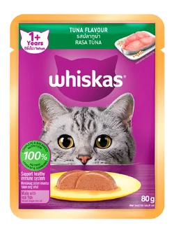 8853301550017 วิสกัส เพาซ์ อาหารแมวชนิดเปียก รสปลาทูน่า 80 ก.