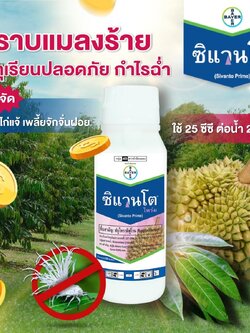 ซิแวนโต ไพร์ม ขนาด 500 ซีซี ออกฤทธิ์ไว กับแมลงปากดูด และแมลงหวี่ขาว