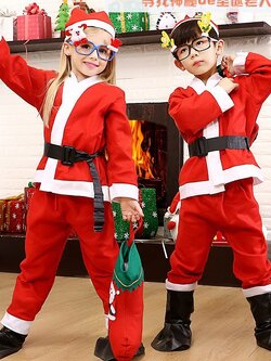 Christmas ชุด คริสต์มาส เด็ก 6-13 ปี ครบเซท