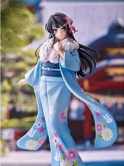 [ Figure แท้ ] #รุ่นพี่ไม #กล่องบุบเสียหาย Sakurajima Mai Kimono Ver 1/7 Scale [ ANIPLEX ]