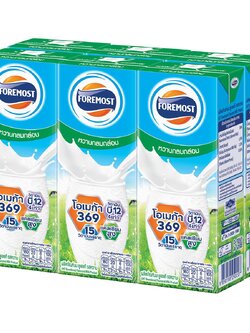 8850188253208 225mlโฟร์โมสต์-นมยูเอชทีหวานเขียว(แพค6ก.)