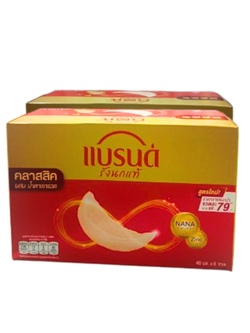 8852001115168 แบรนด์ รังนกแท้ น้ำตาลกรวด 40 มล.