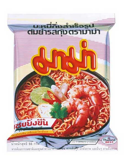 8850987101021 มาม่าต้มยำกุ้ง (ซอง) 60g