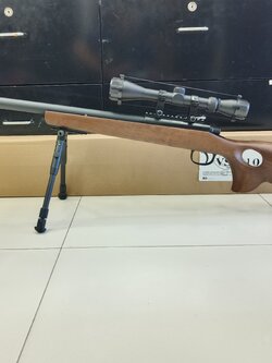 VSR-10 DB.204-1 ระบบสปริง ชักยิง ไม้แท้ - Double Bell