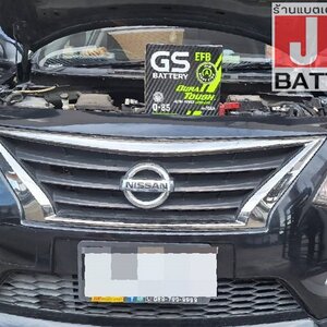 เปลี่ยนแบต Nissan Almera