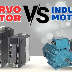 Servo Motor กับ Induction Motor ต่างกันยังไง ?