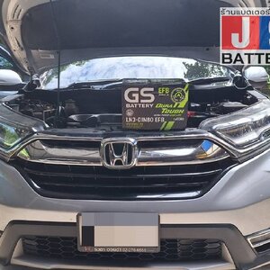 เปลี่ยนแบตเตอรี่ Honda CR-V 1.6 ดีเซล