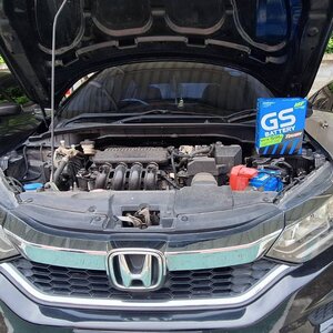 เปลี่ยนแบต Honda City
